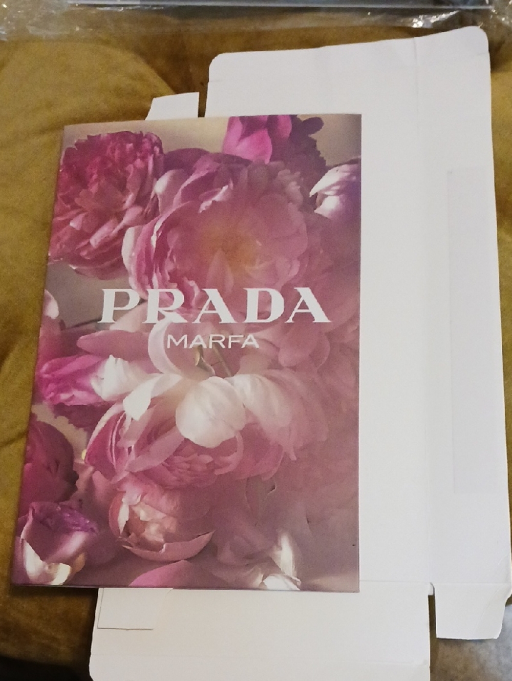 Prada Pink Floral Faux Book